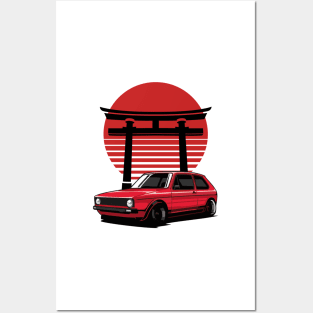 classic car Posters and Art